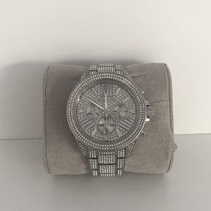 Michael Kors Wren Silver-tone watch